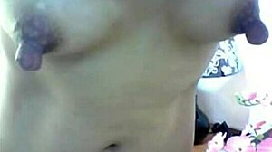 Nipples, Filipina, Huge, Big nipples, Tits, Asian, Webcam
