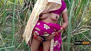 Assfucking and doggystyle action with a young Indian girl